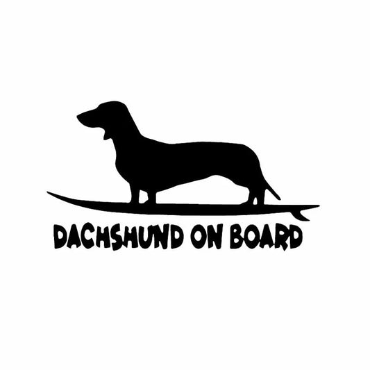 Dachshund Funny Dog Sticker