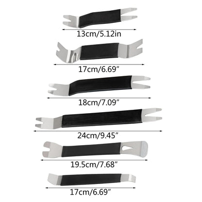 Metal Auto Trim Removal Tool Kit 6 Piece