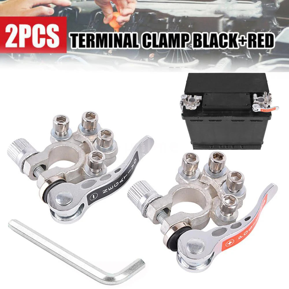 Car Battery Terminal Ends With Quick Release Terminal