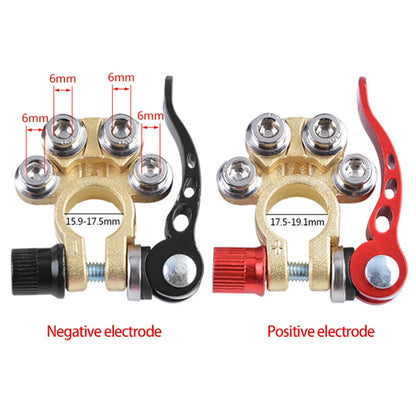 Car Battery Terminal Ends With Quick Release Terminal