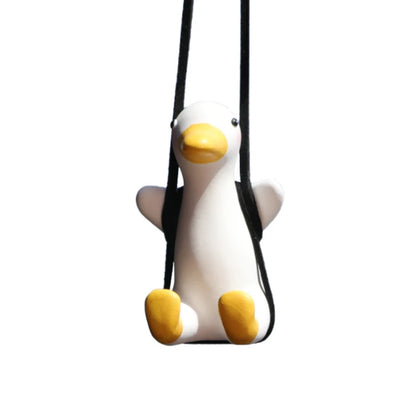 Swinging Duck for Car Rearview Mirror