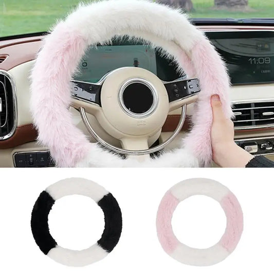 Luxury Plush Steering Wheel Cover