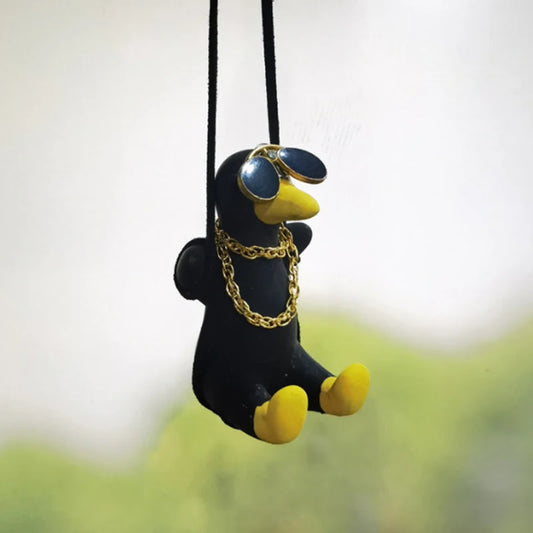 Swinging Duck for Car Rearview Mirror